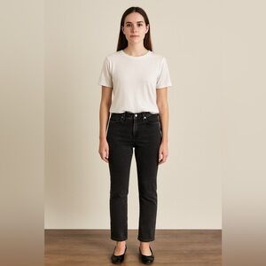 Sonoma Black Straight Leg Women's Jeans